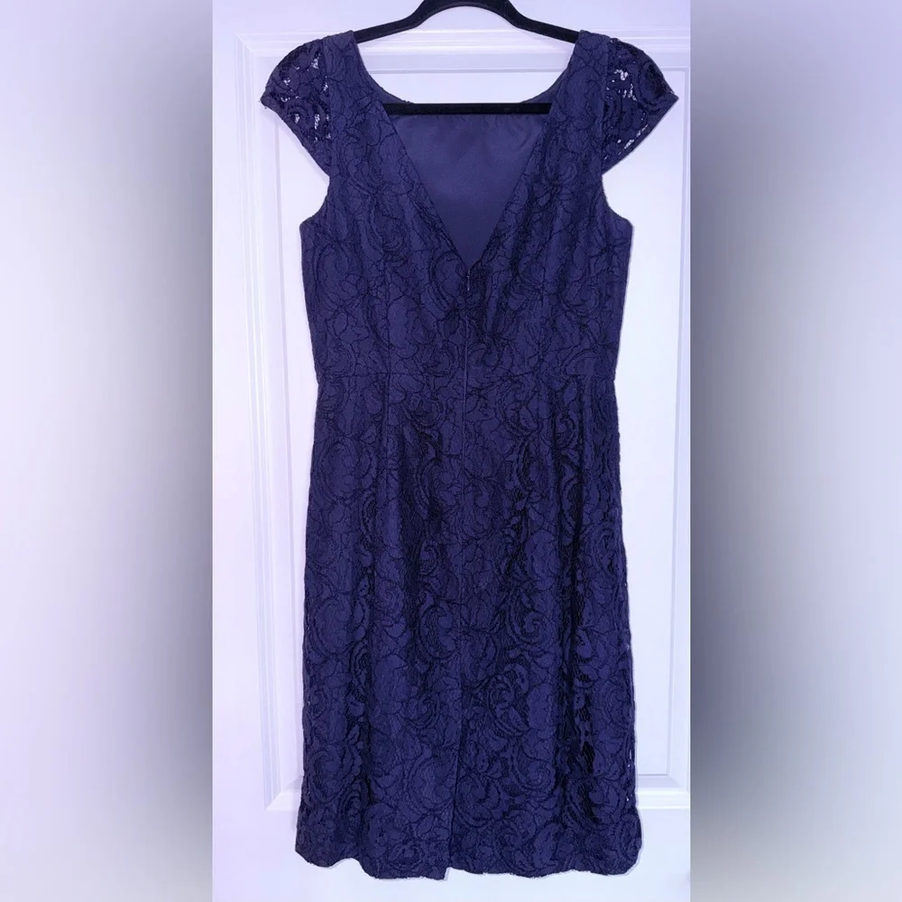 J. Crew Women’s Navy Lace Mini Dress size 4